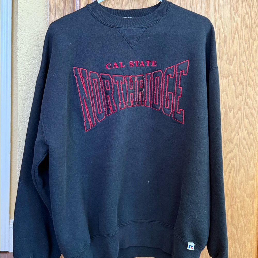Vintage Cal State Northridge crewneck black